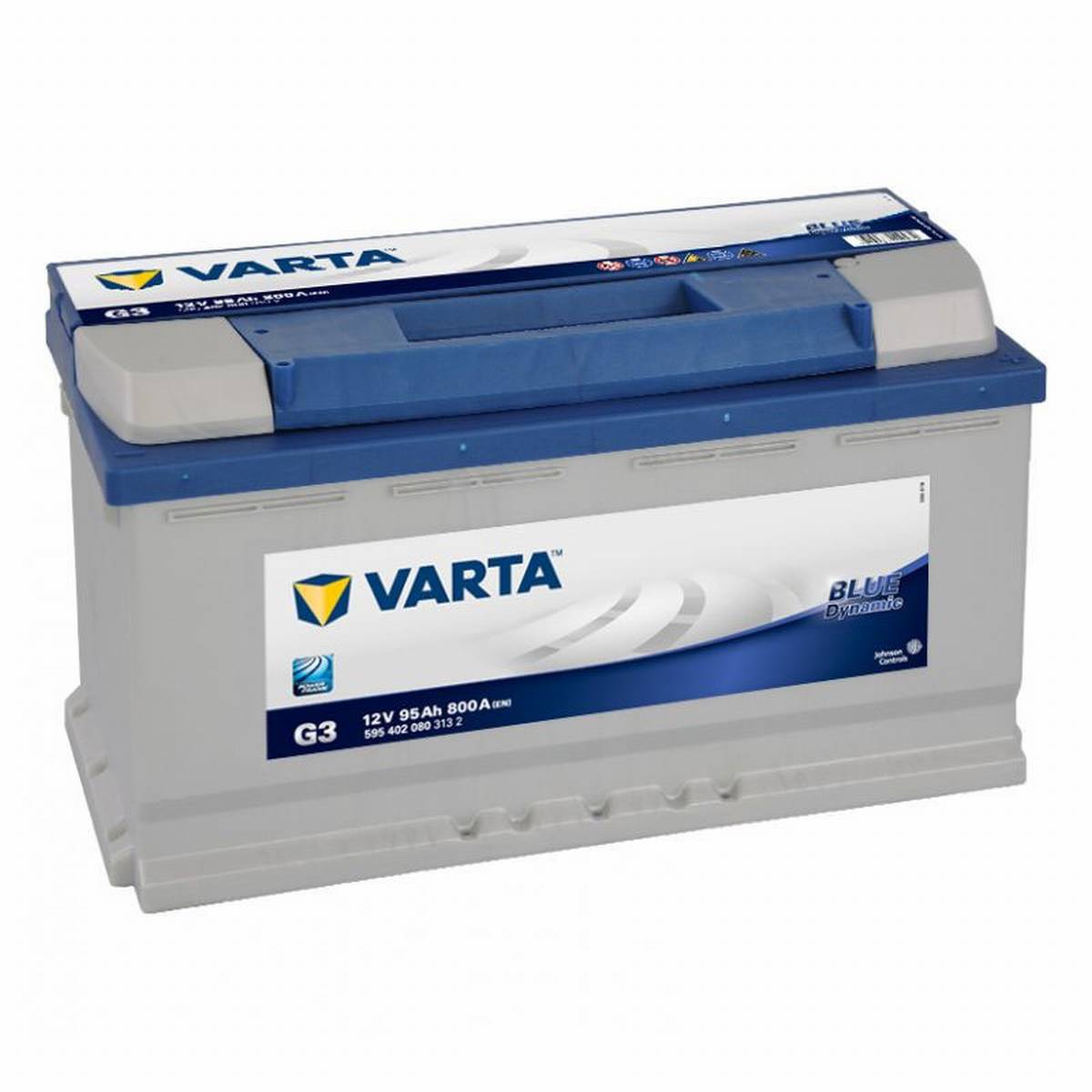 VARTA G3 Blue Dynamic 12V 95Ah 800A Autobatterie 595 402 080