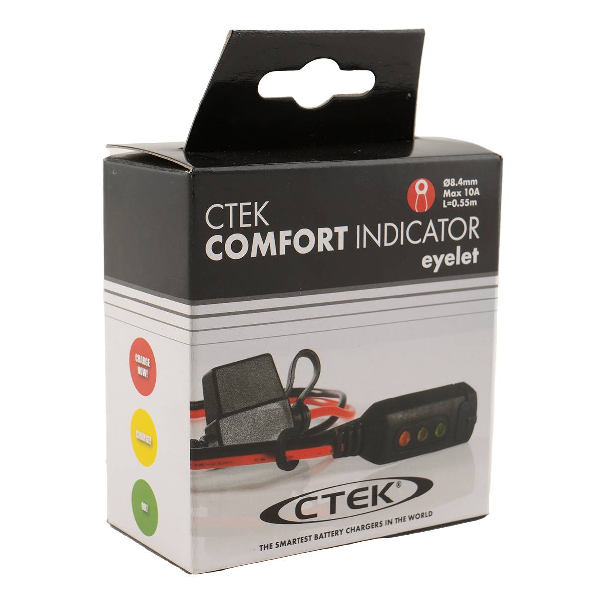 CTEK Comfort Indicator Eyelet M8 Kabellänge 550mm Ladezustandanzeige für Batterien