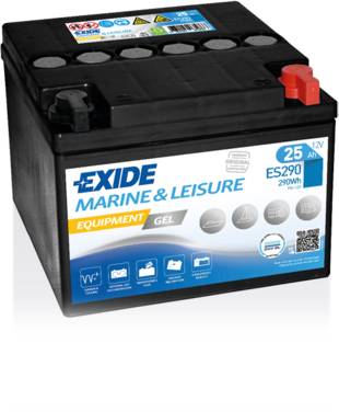 Exide ES290 Equipment Gel 12V 25Ah G25 Versorgungsbatterie
