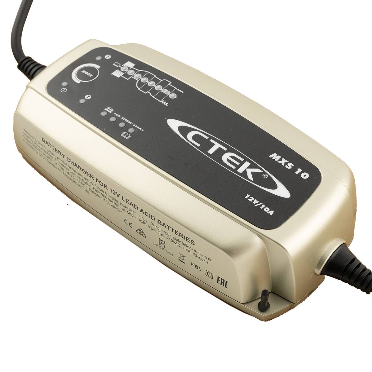 CTEK MXS 10 CIC EU Batterie Ladegerät 12V 10A für Bleiakkus