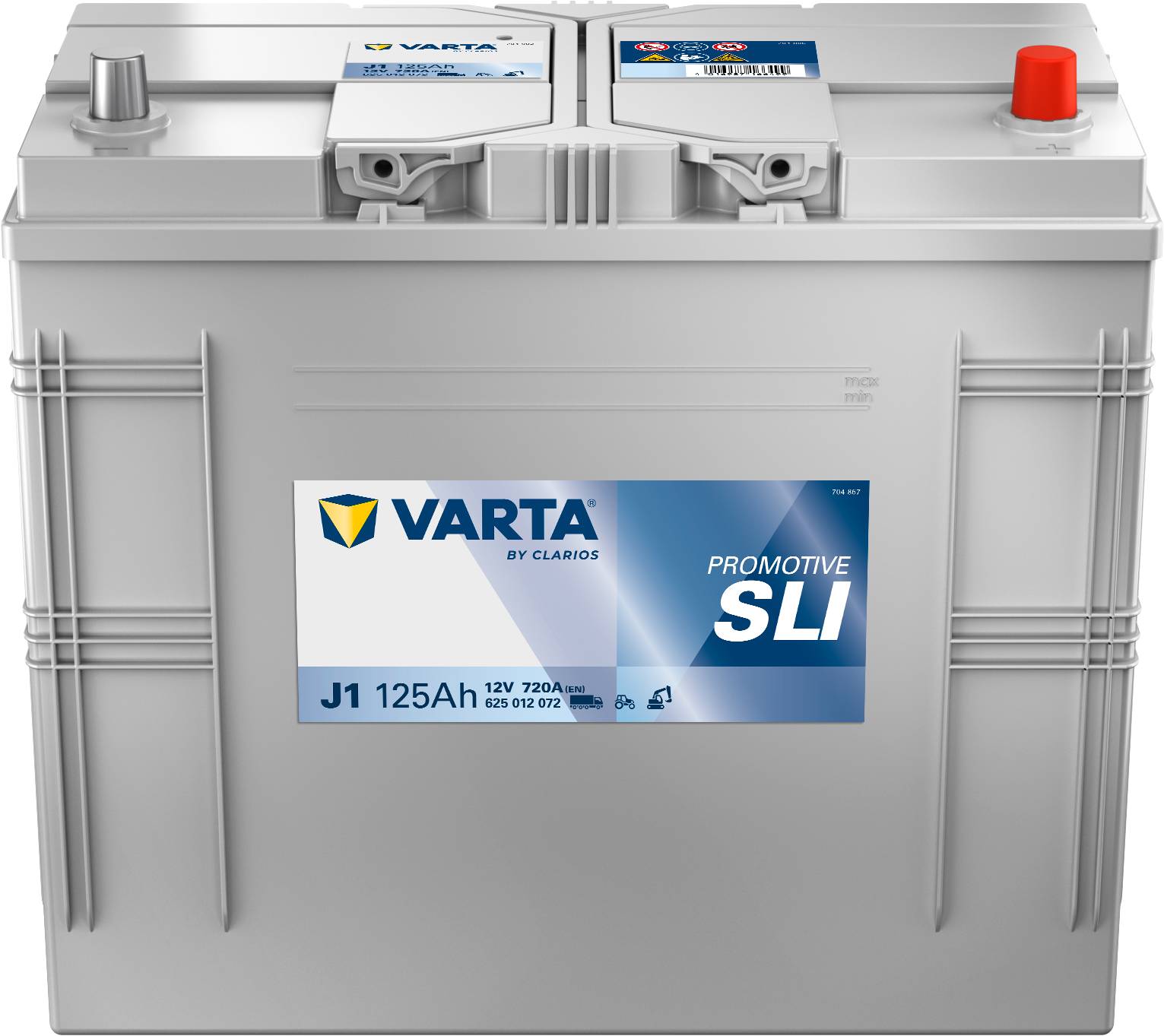 VARTA J1 ProMotive Heavy Duty 12V 125Ah 720A LKW Batterie 625 012 072