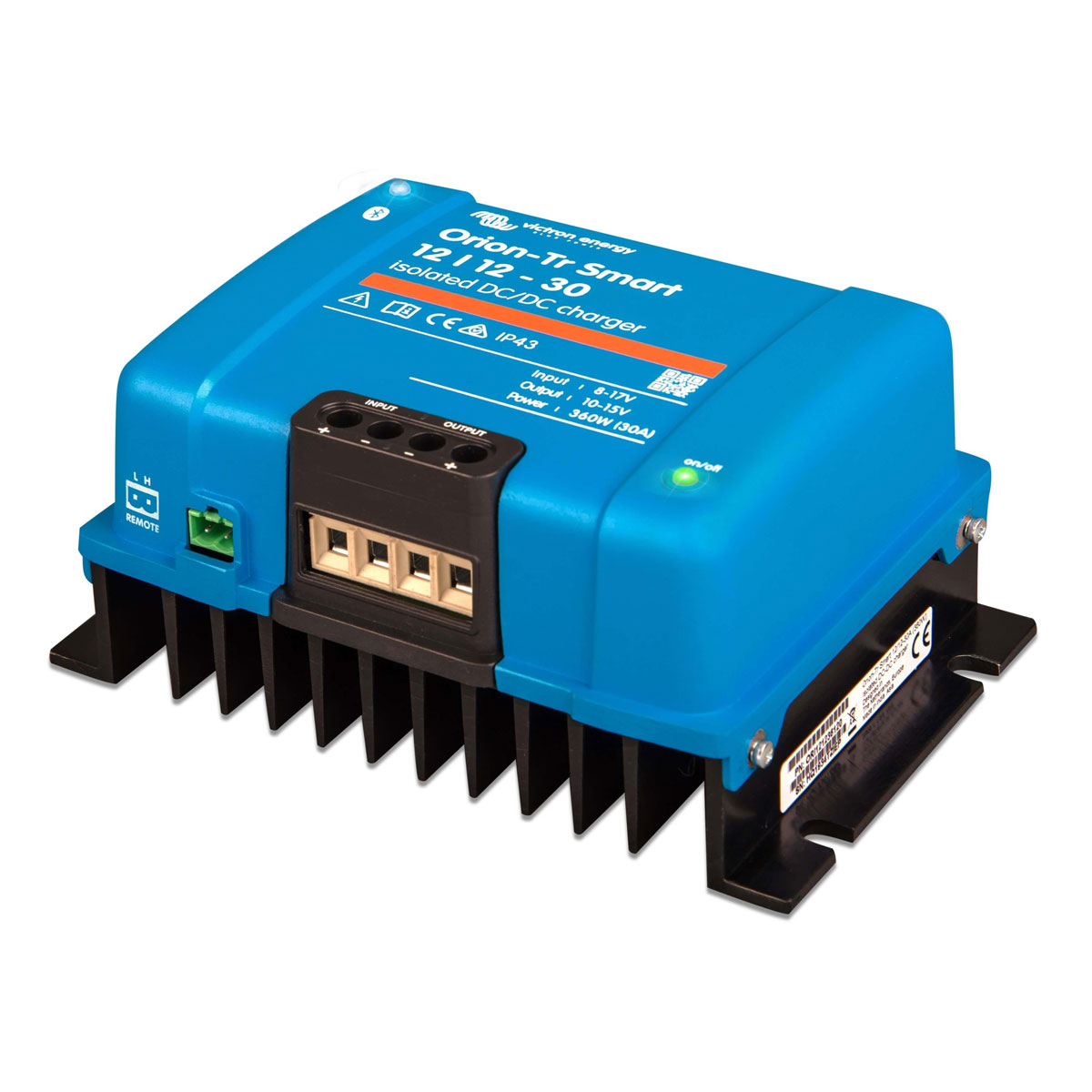 Q-Batteries LiFePO4 12,8V 200 Ah mit Victron Orion-Tr Smart 12/12-30A Ladebooster