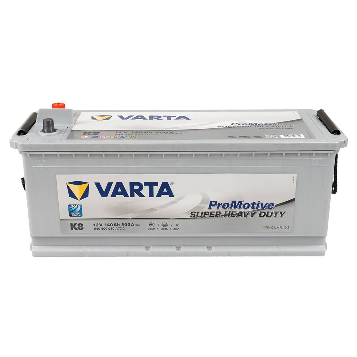 VARTA K8 ProMotive Super Heavy Duty 12V 140Ah 800A LKW Batterie 640 400 080