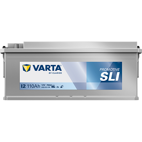 VARTA I2 ProMotive Heavy Duty 12V 110Ah 760A LKW Batterie 610 013 076