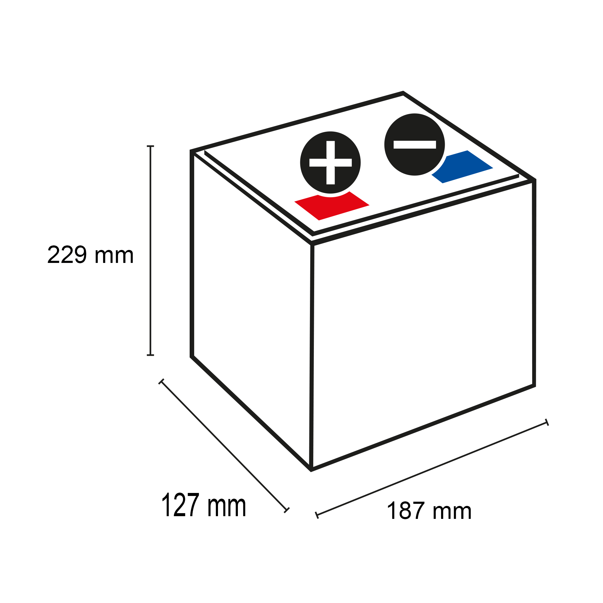 VARTA A15 Blue Dynamic 12V 40Ah 330A Autobatterie 540 127 033