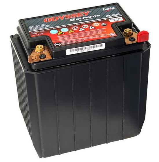 Hawker Odyssey ODS-AGM16CL 12V 18Ah 200A AGM Motorradbatterie Reinblei Akku