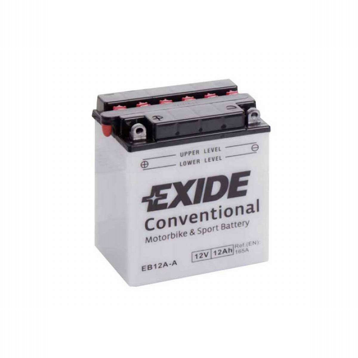 Exide EB12A-A Bike Motorradbatterie 12V 12Ah 165A DIN 51211
