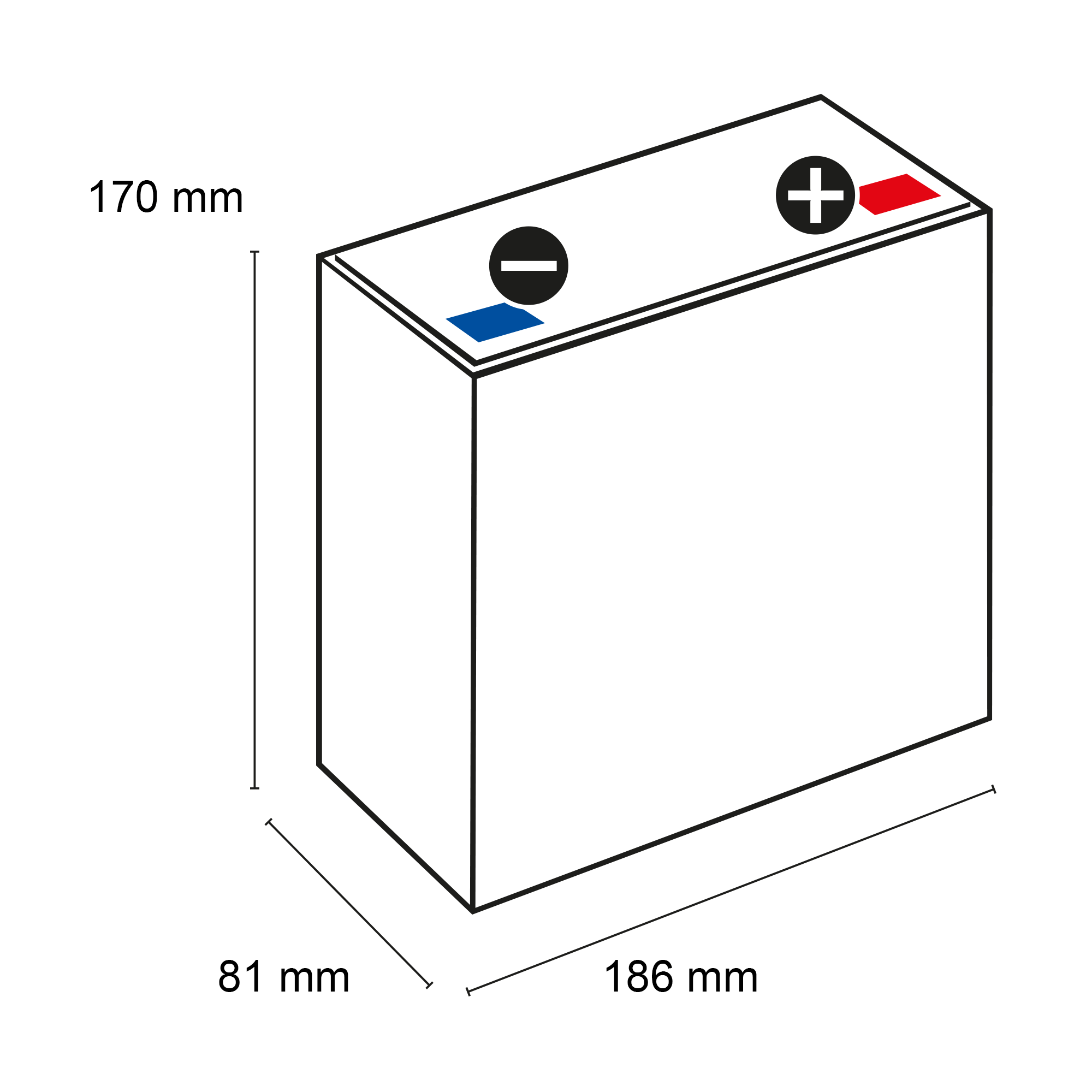 Exide G19 Bike Gel Motorradbatterie12V 19Ah 170A DIN 51913