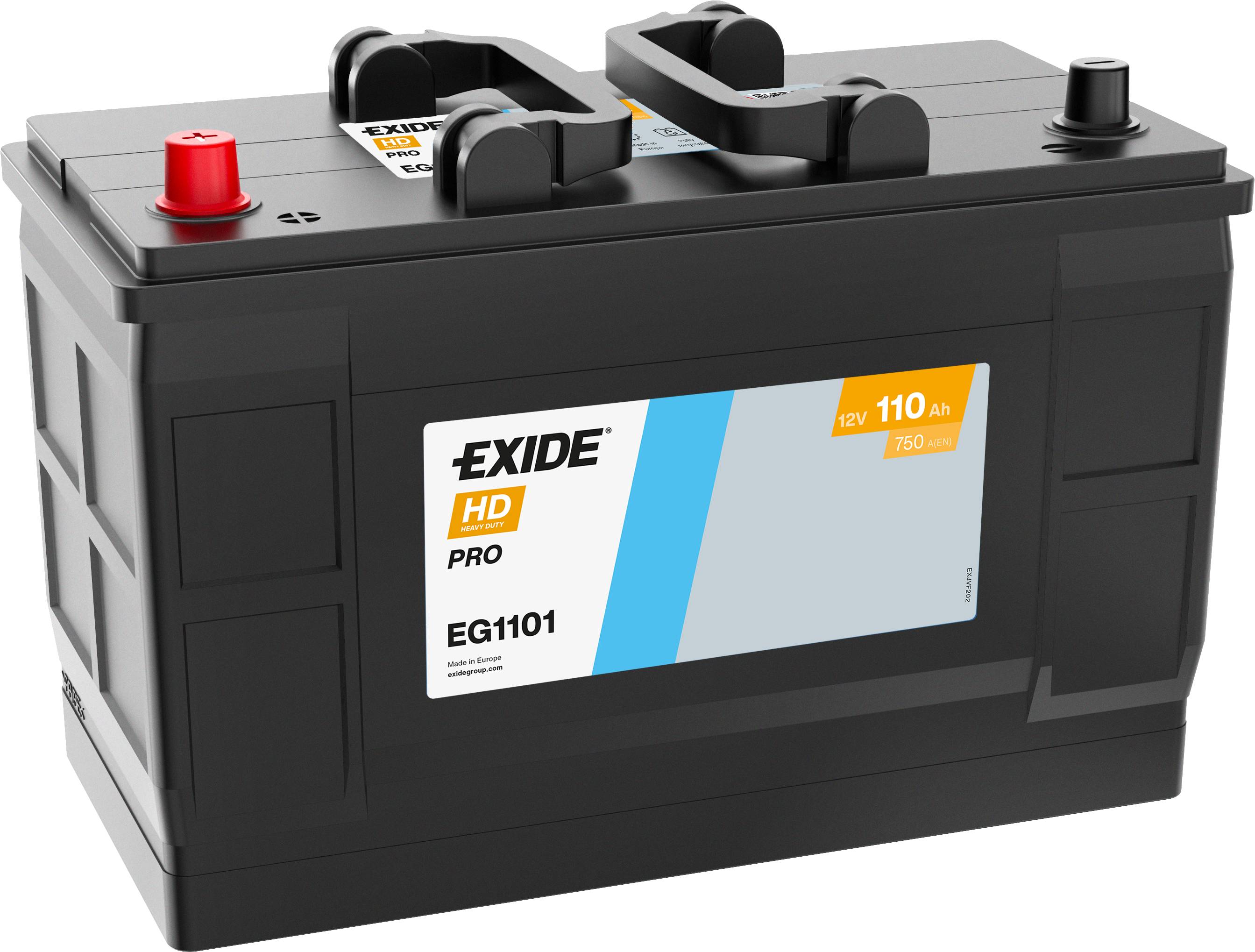 Exide EG1101 Start Pro 12V 110Ah 750A LKW Batterie