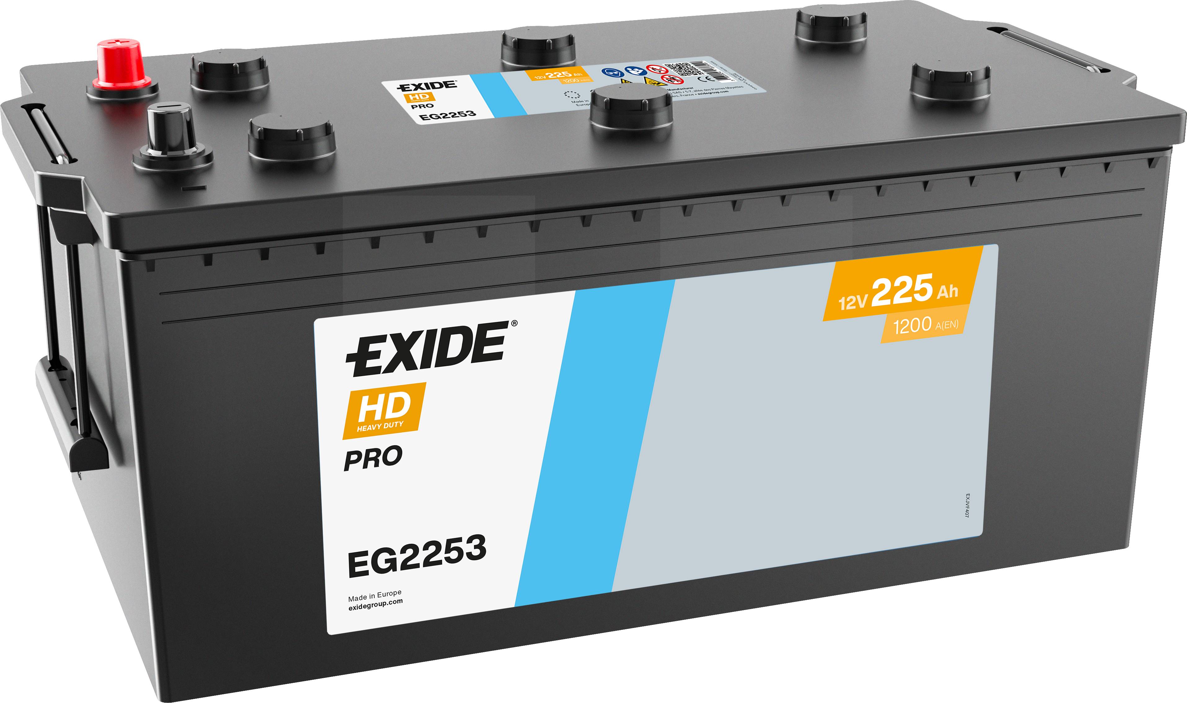 Exide EG2253 Start Pro 12V 225Ah 1200A LKW Batterie