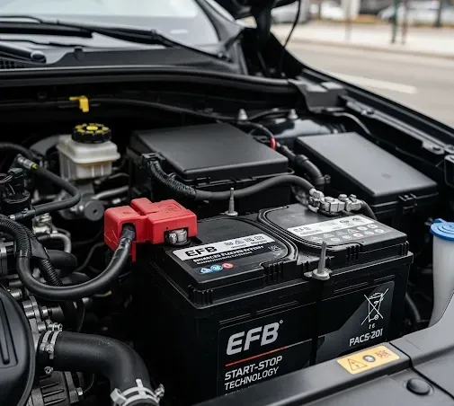 Autobatterie laden
