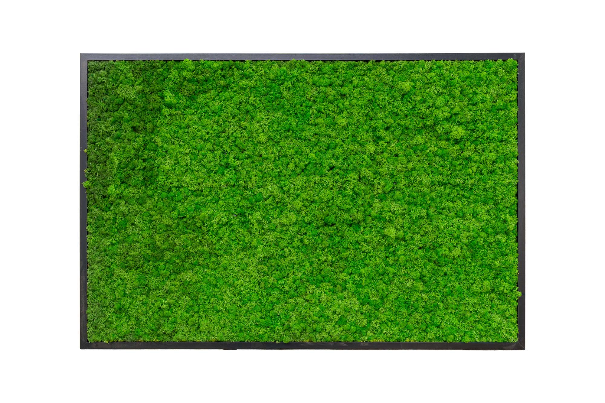 Iceland Design - 120 cm x 80 cm - Holzrahmen schwarz