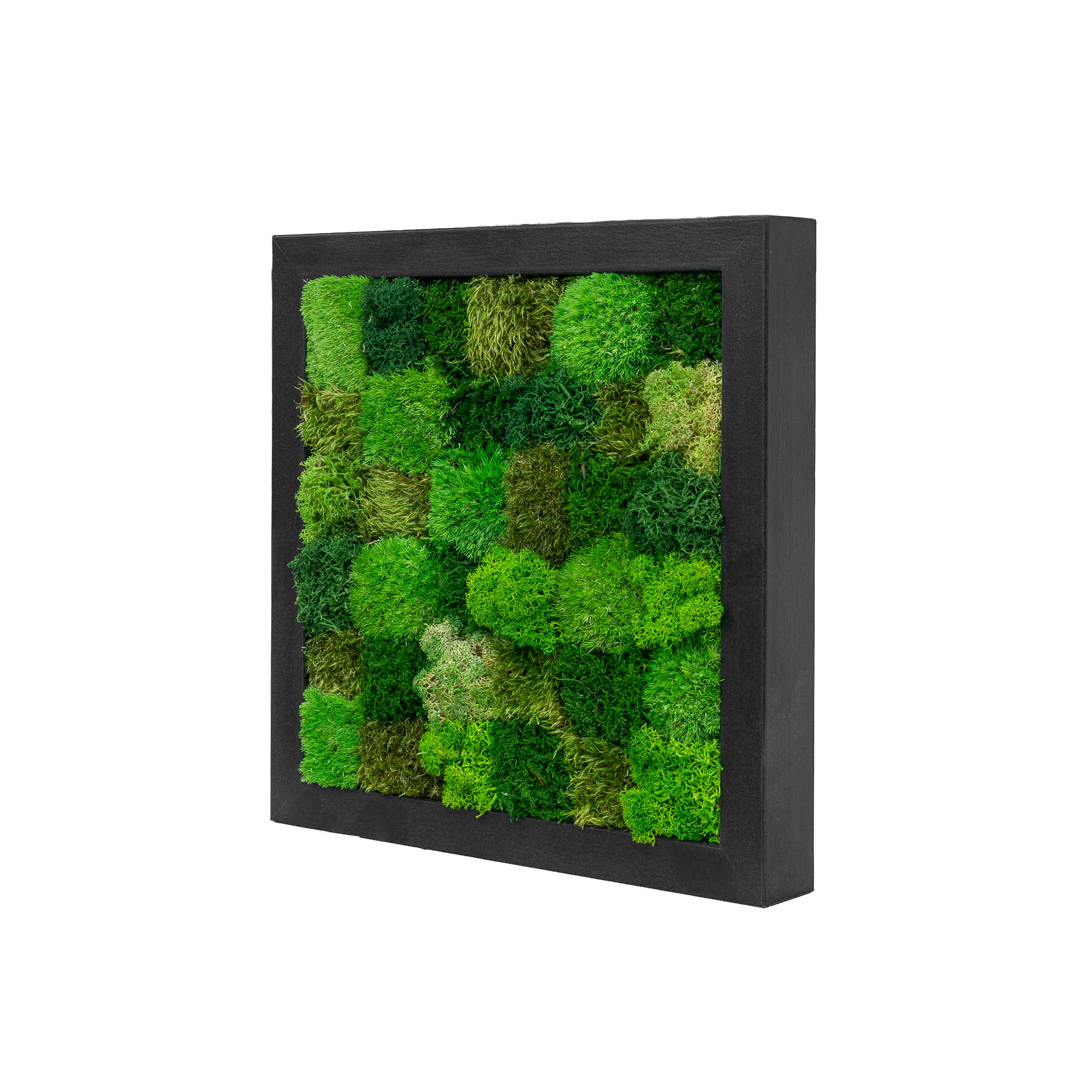 Emerald Mosaic (25x25 cm, schwarz)
