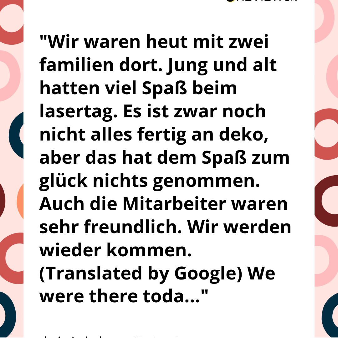 Lasertag Erlebnis für Familien aus Delmenhorst bei Laserstar Oldenburg – Spaß für Jung und Alt, freundliche Mitarbeiter und empfehlenswertes Freizeitangebot.