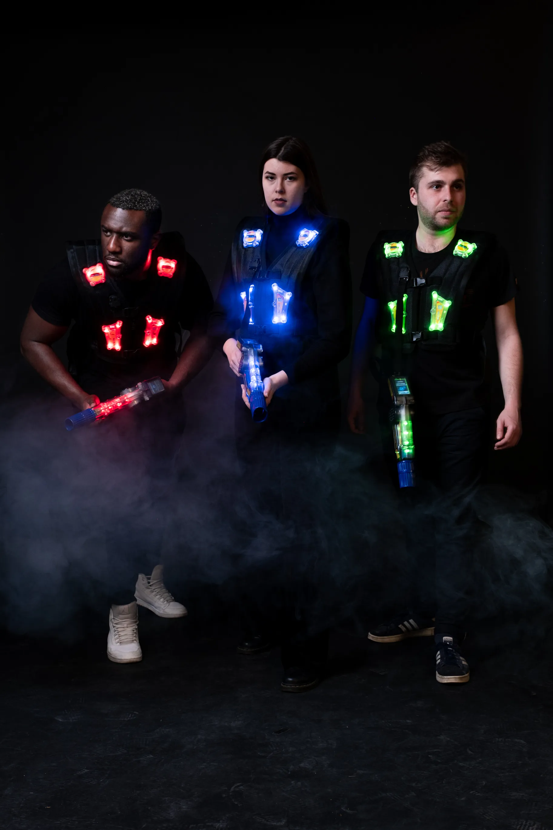 Zone Lasertag-Crew – Teamgeist, Action und Strategie im ultimativen Battle