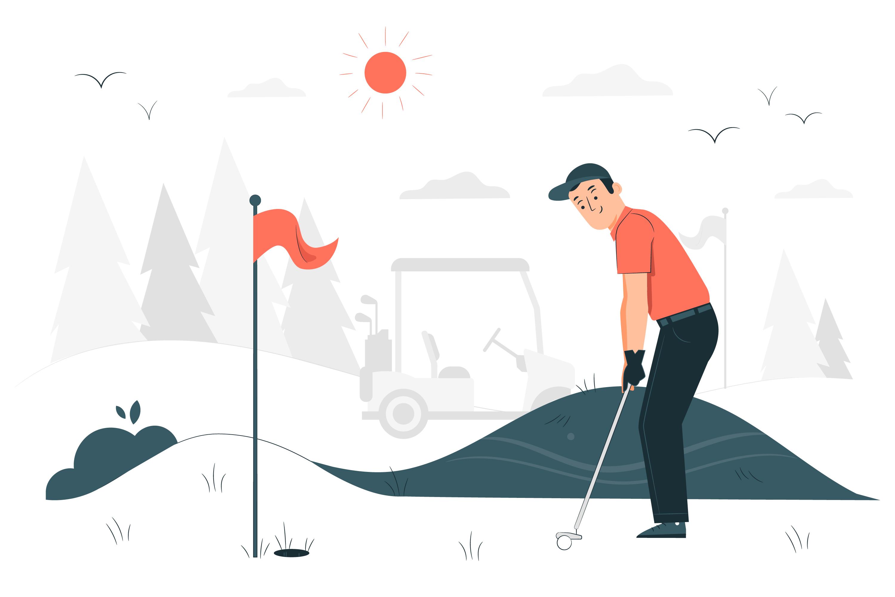 Der wichtigste Schlag im Golfspiel ist das Putten. Jeder Schlag zählt gleich viel - ob 20 cm oder 200 Meter.