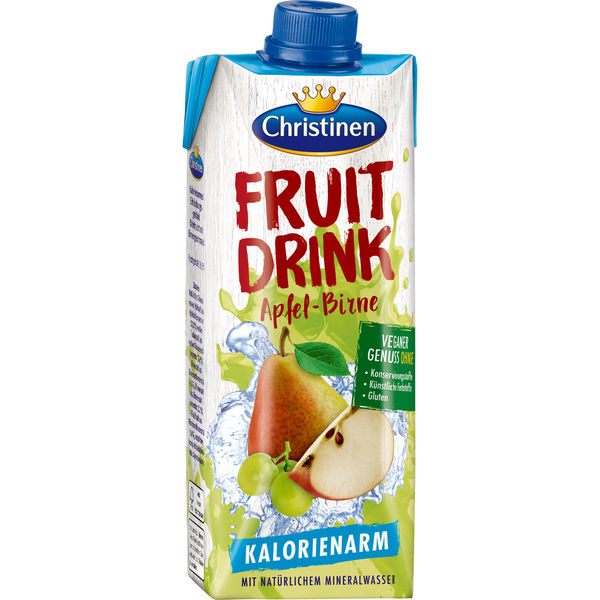 Christinen Fruit Drink Apfel-Birne 0,5l (B)
