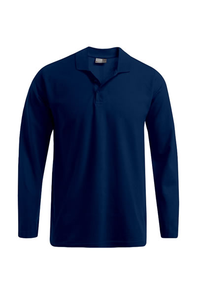 WP Mens Heavy Polo Longsleeve