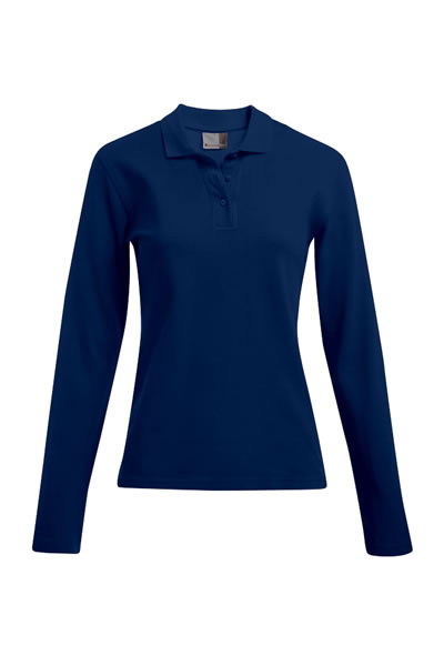 WP Womens Heavy Polo Longsleeve