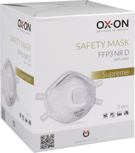 OX-ON Mask FFP3NR D w/Valve Supreme 313.30