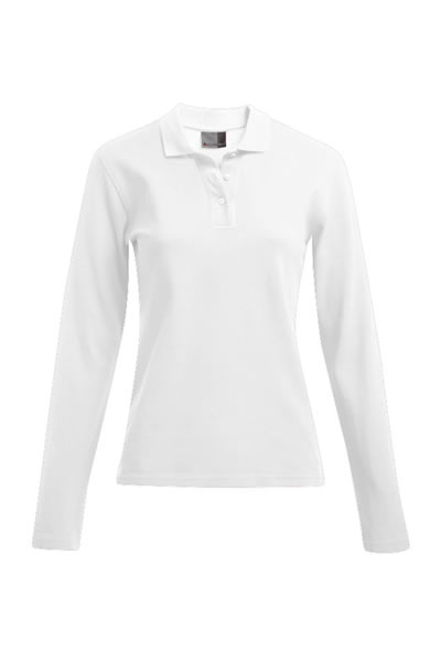 WP Womens Heavy Polo Longsleeve