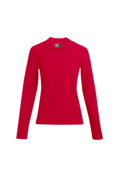 WP Womens Heavy Polo Longsleeve