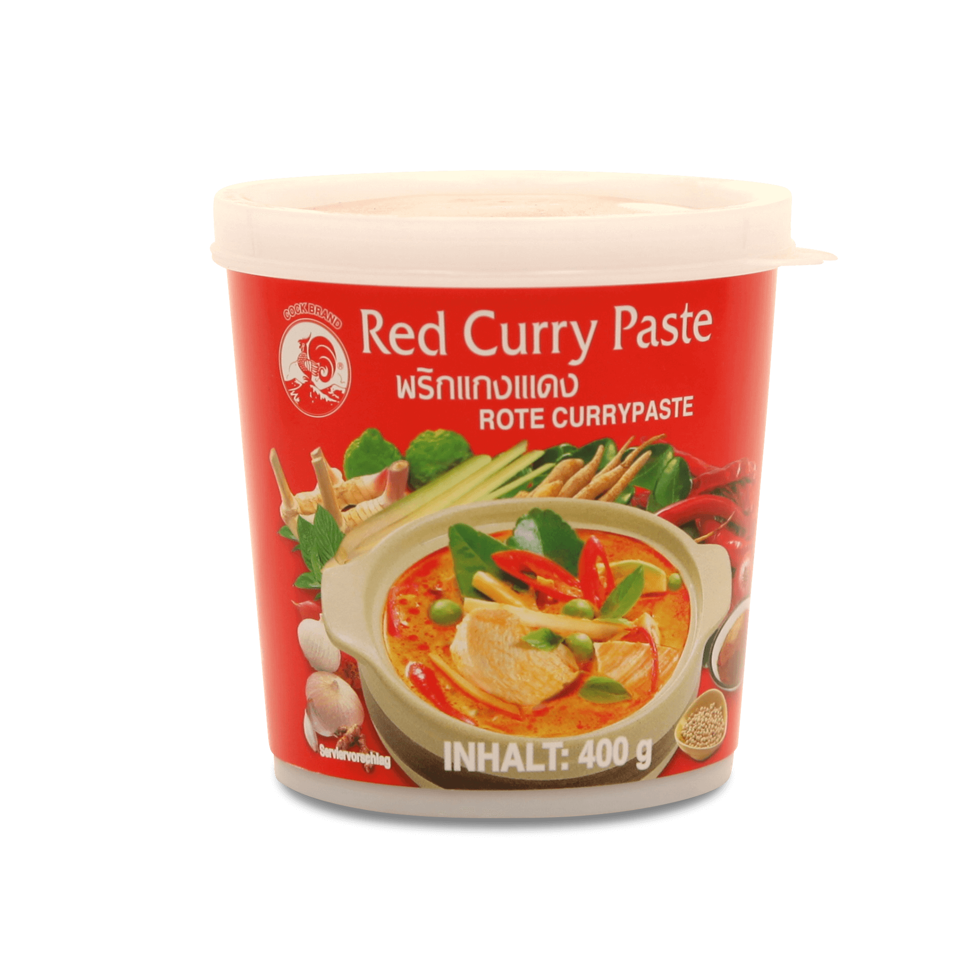 Currypaste 'rot'