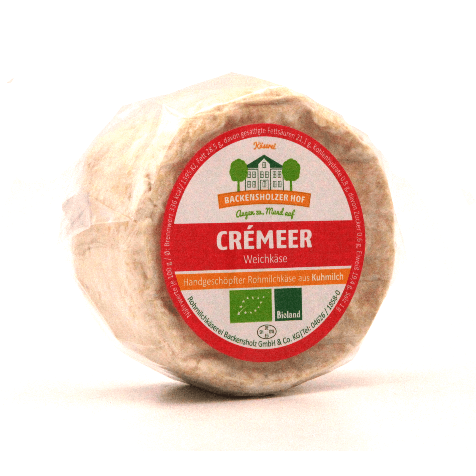 Bio Käse 'CréMeer'