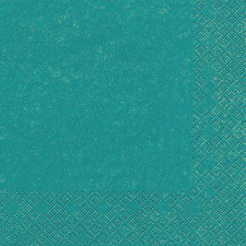 20 Servietten Modern Colours türkis 33x33cm