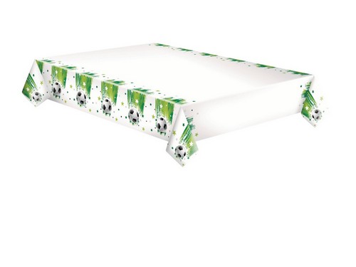 Tischdecke aus Papier Football with Stars - Fußball mit Sterne 120x180cm