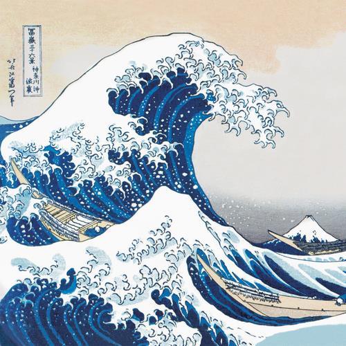 20 Servietten The Great Wave - Die große Welle 33x33cm