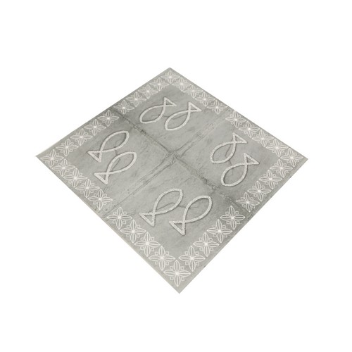 Papierservietten Konfirmation grau