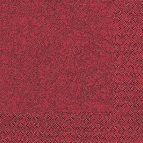 20 Servietten Modern Colours bordeaux 33x33cm