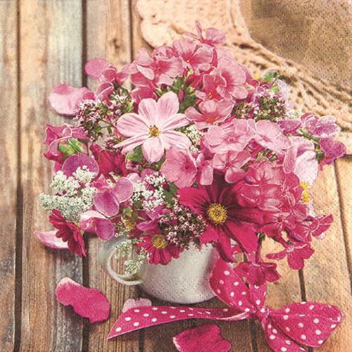 20 Servietten Summer Bunch - Sommerstrauß 33x33cm