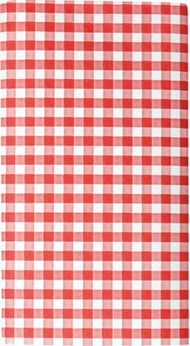 Mitteldecke Karo red - Karo rot 80x80cm