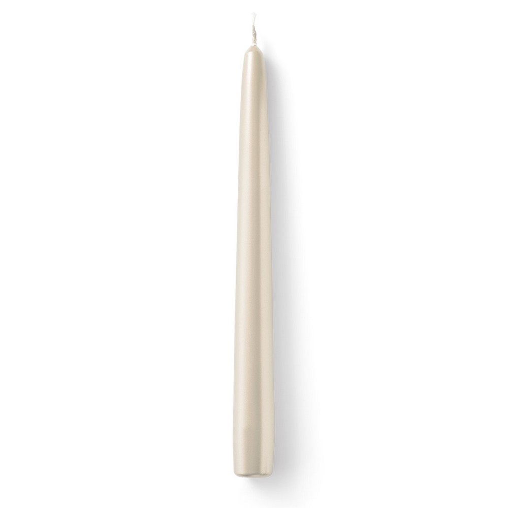 Spitzkerze rund Uni champagner Ø2,4cm, Höhe 24cm
