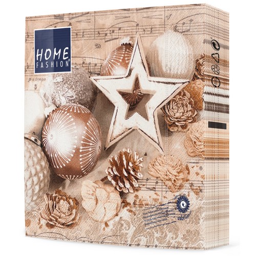 20 Servietten Festive - Festlicher Weihnachtsschmuck 33x33cm