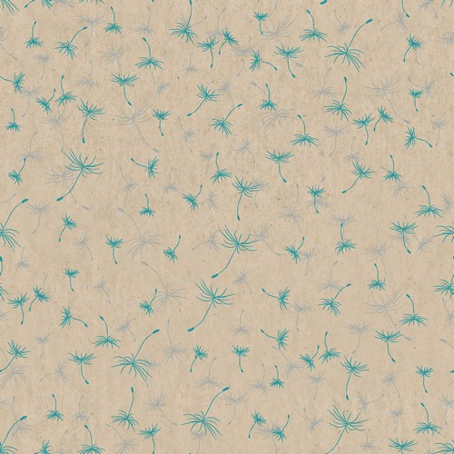 25 Servietten nachhaltig Dandelion rain - Regen an Löwenzahn 33x33cm