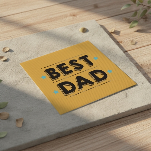 20 Servietten Best dad - Bester Dad 33x33cm
