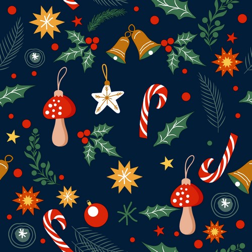 20 Servietten Tree Decoration - Stilvolle Baumanhänger 33x33cm