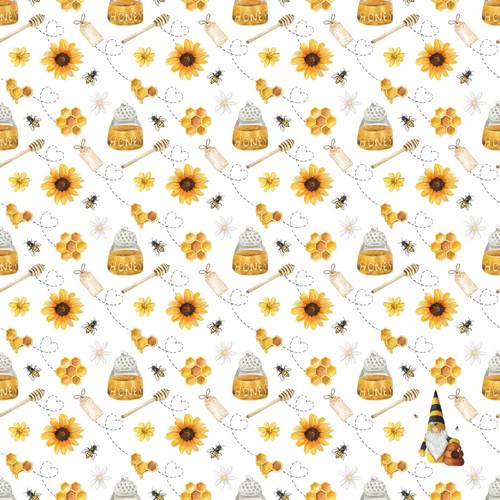 20 Servietten Sweet Honey - Honigproduktion 33x33cm