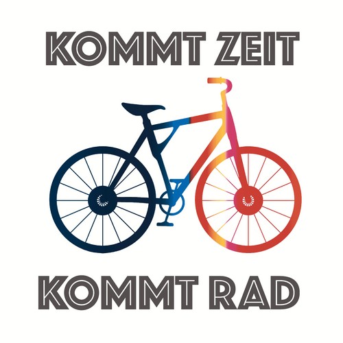 20 Servietten Kommt Rad - Kommt Zeit 33x33cm