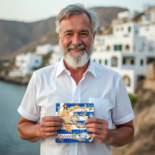 20 Servietten Greek Life - Schöne Seiten von Griechenland 33x33cm