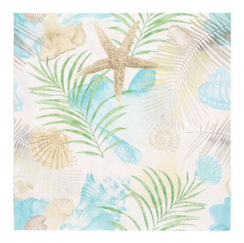 20 Servietten Seaside - Karibisches Gefühl 33x33cm