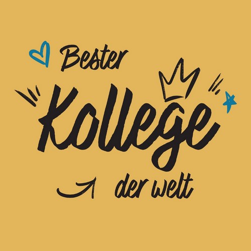20 Servietten Bester Kollege - Kollege der Beste 33x33cm