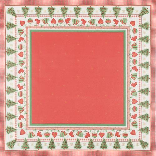 Mitteldecke Traditional Christmas - Weihnachten mit Tradition 80x80cm
