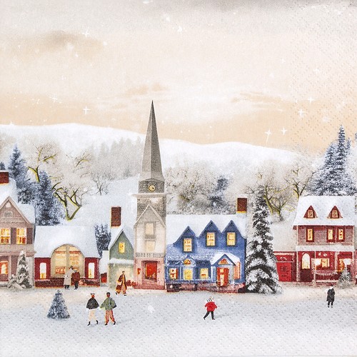 20 Servietten Winter Wonderland - Winter Wunderland 33x33cm