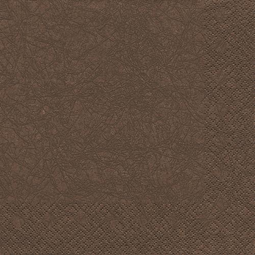 AV 20 Servietten Modern Colours braun 33x33cm