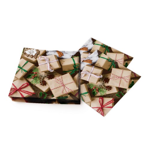 20 Servietten Wrapped up - Schön verpackt 33x33cm