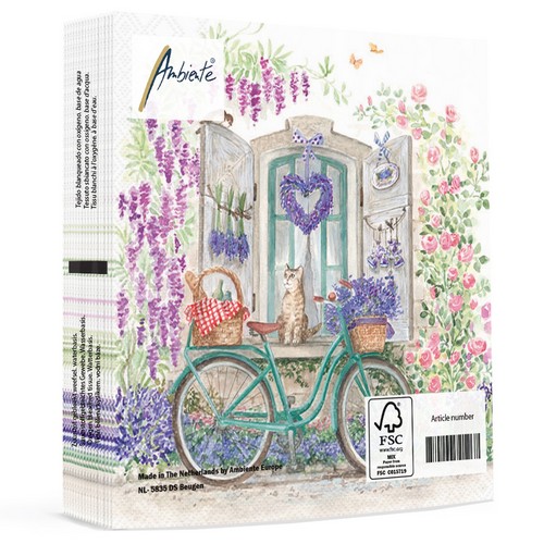 Produktbild von Lunch Servietten Little Snowdrops - 33 X 33cm | IHR